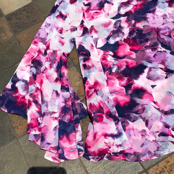 Jennifer Lopez Ruffled Sleeve Blouse M - Picture 6 of 8